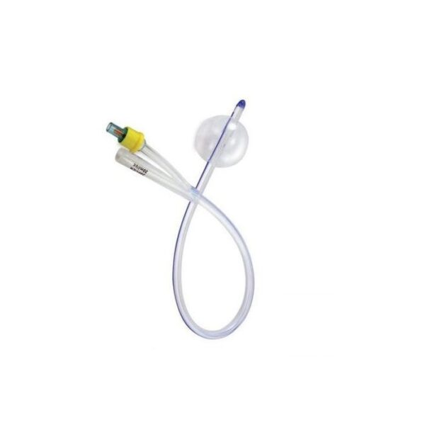 Sonda foley 2v silicona balón 35ml ch8 c/10u