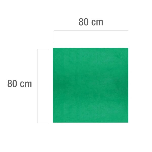 Paño de tela reutilizable 80x80 cm 1u