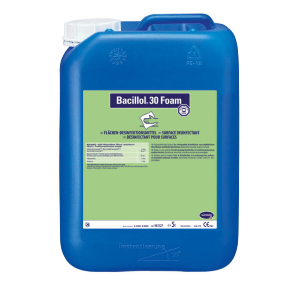 Desinfectante de superficies bacillol 30 foam 5l