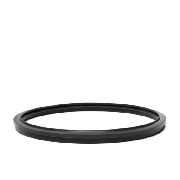 Junta gris oscuro de la puerta autoclave lisa/lina