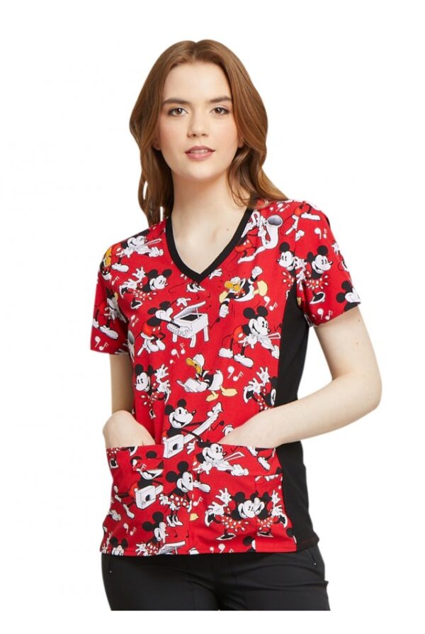 Top femenino estampado disney mickey cherokee