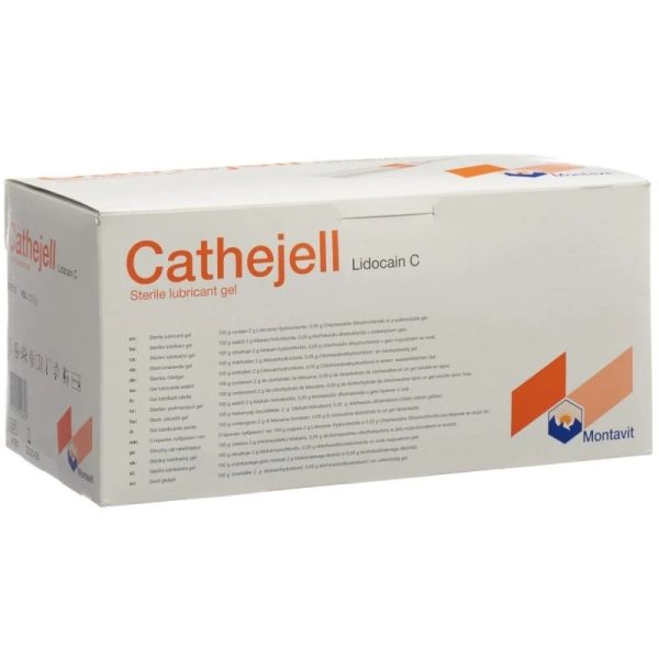 Gel lubricante esteril con lidocaína cathejell