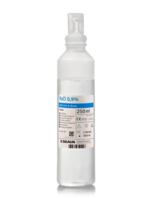 Ecolav nacl 0,9% 250ml c/20u b.braun