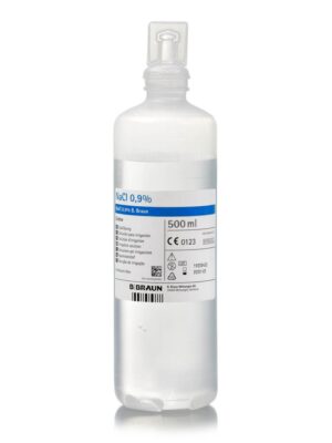 Ecolav nacl 0,9% 500ml c/10u b.braun