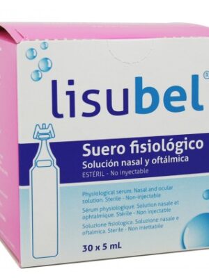 Suero fisiológico de lavado monodosis 5 ml c/30u