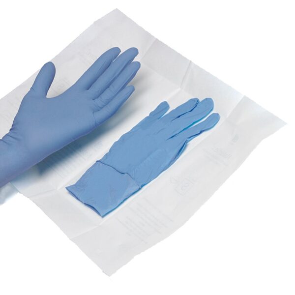 Guantes de nitrilo estériles m (50p) naturflex