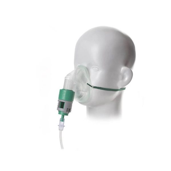 Mascarilla oxigeno 7 con.pediátrica con tubo 1.8m