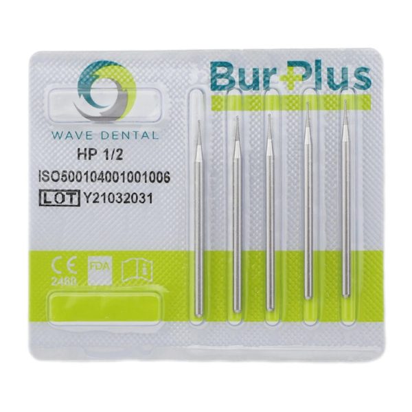 Fresa dental tungsteno bola redonda hp1/2 longitud - Imagen 5