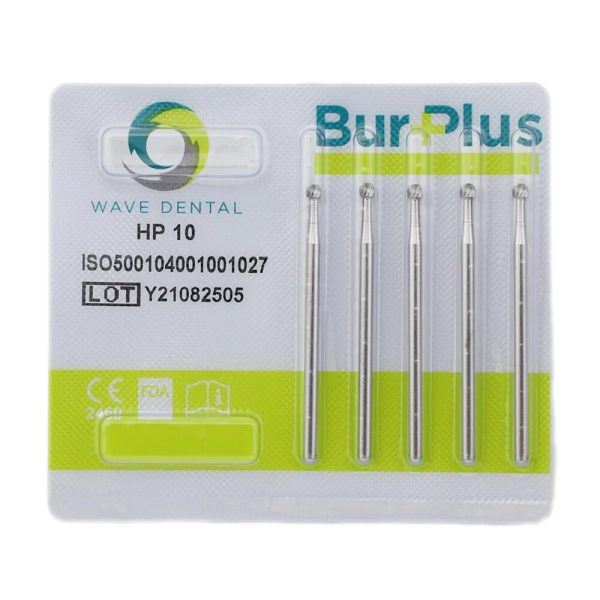 Fresa dental tungsteno bola redonda hp10 longitud - Imagen 3