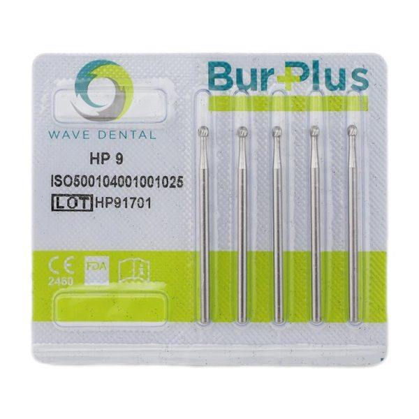 Fresa dental tungsteno bola redonda hp9 longitud - Imagen 3