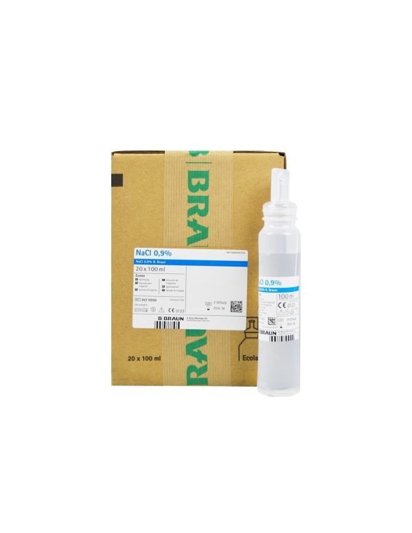 Ecolav nacl 0,9% 100ml c/20u b.braun - Imagen 3