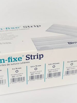 Skinfixe strip est 4 tiras 26x102 c/50 sobres