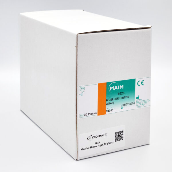 Placas petri muller hinton agar  c/20u