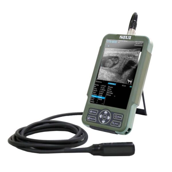 Ecógrafo veterinario siui cts800 con sonda