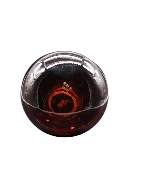 Bombilla calefactora  250w roja 1u