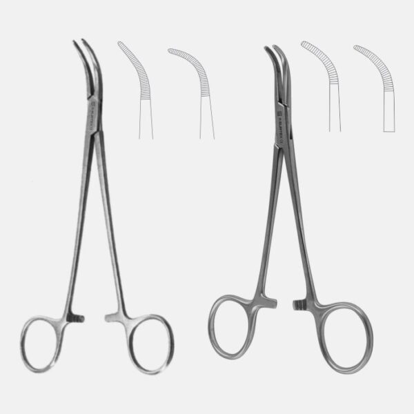 Pinza mosquito mixter baby curvo s/d 14 cm. dimeda