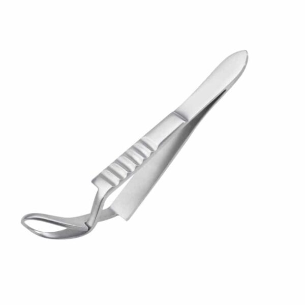 Pinza cangrejo jones 9cm acero alemán 1u
