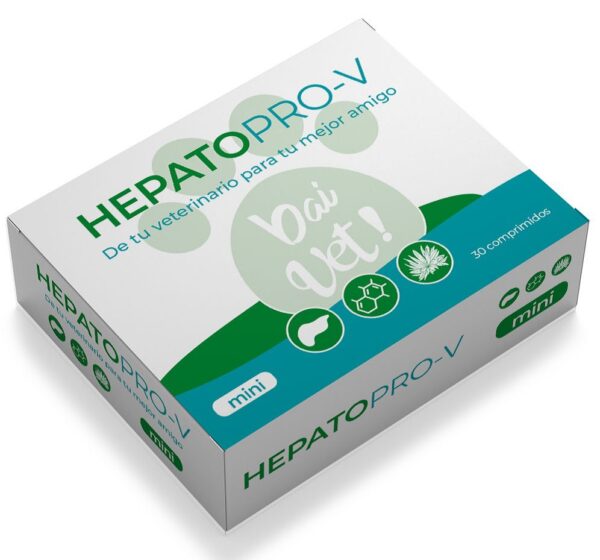 Hepato prov mini 30 comprimidos baivet