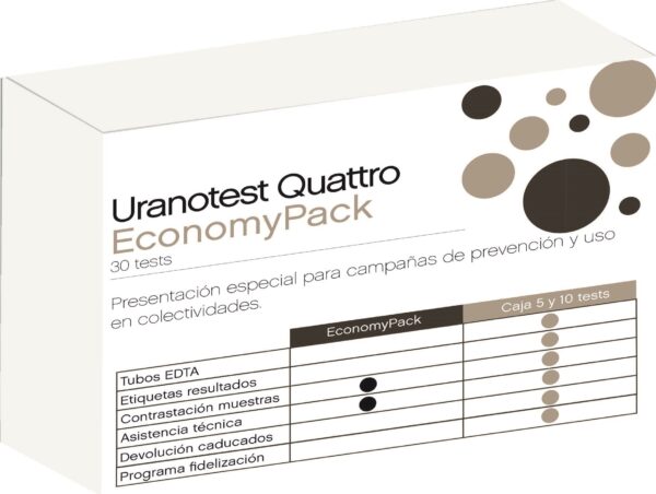 Uranotest quattro economy pack 30 test