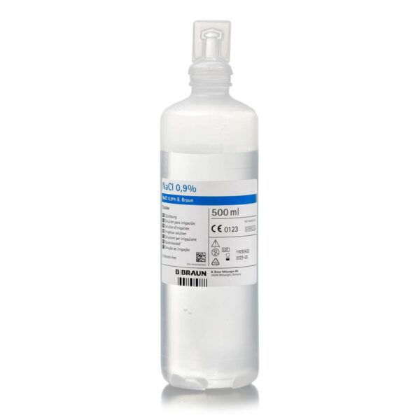 Ecolav nacl 0,9% 500ml c/10u b.braun