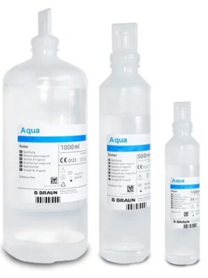 Aqua lavado ecolav 100ml c/20u b.braun