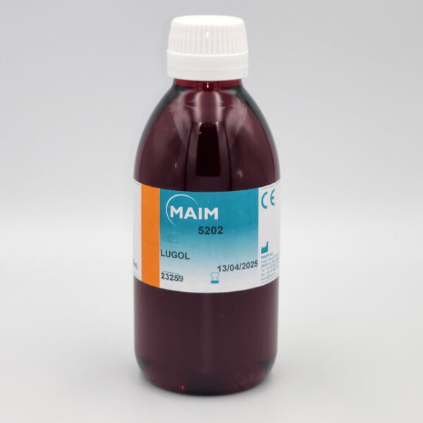 Lugol para diagnóstico clínico 250ml maim