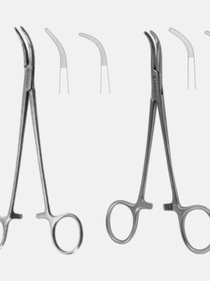 Pinza mosquito mixter baby curvo s/d 14 cm. dimeda