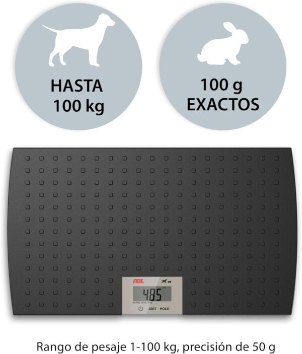 Báscula veterinaria de plataforma ade (hasta