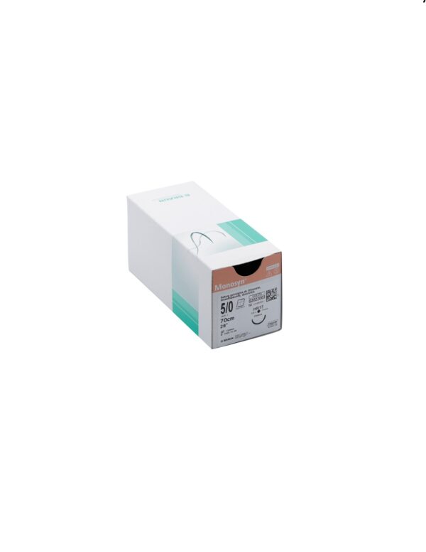 Sutura monosyn violet 1 hs37s 70 cm 12u b/braun