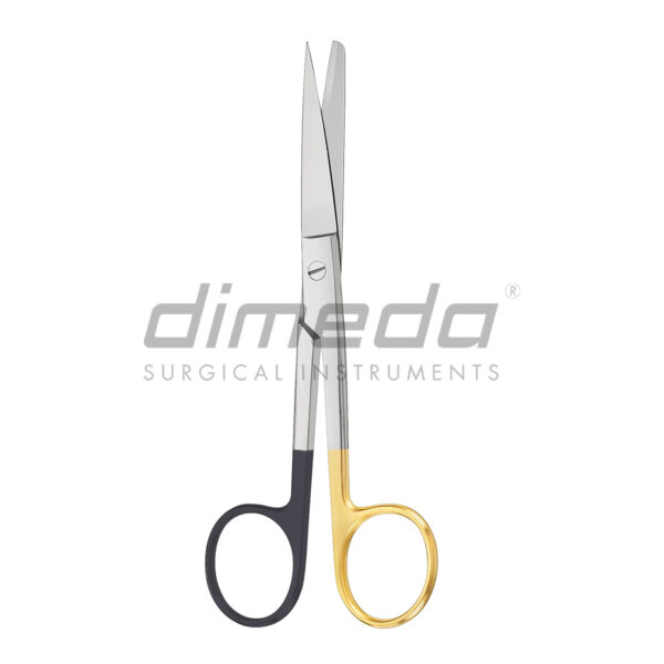 Tijera quirúrgicas ro/ag rectas 16.5cm sc/tc