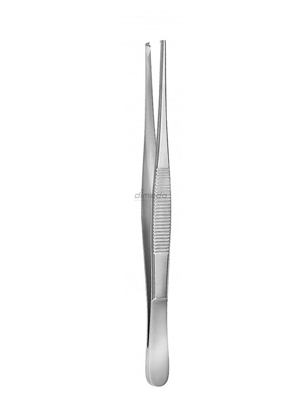 Pinza de disección con dientes 1x2 14,5cm dimeda