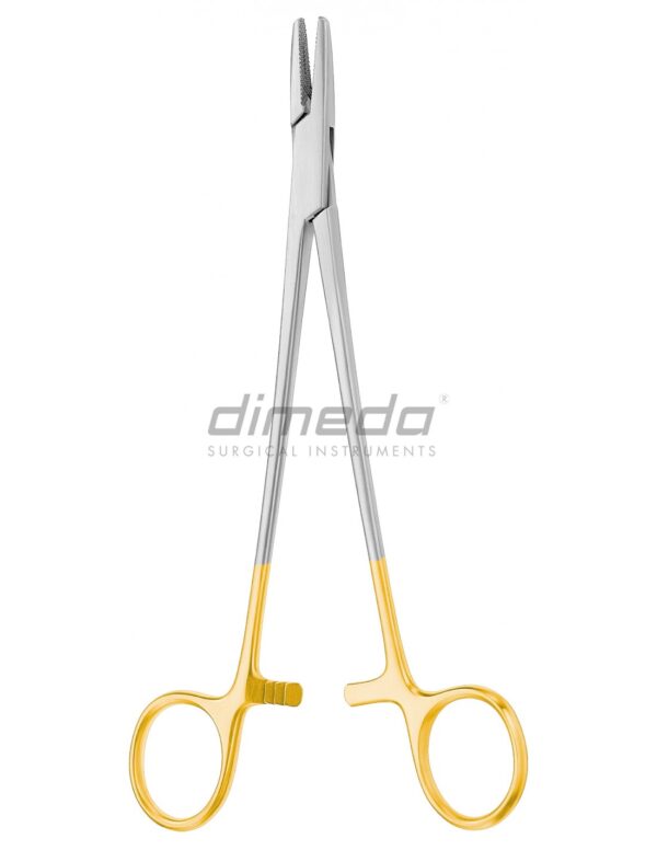 Porta aguja mayo hegar recto 20cm tc dimeda 1u