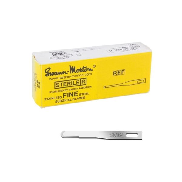 Mini hoja bisturi modelo sm64 swann morton 25u - Imagen 2