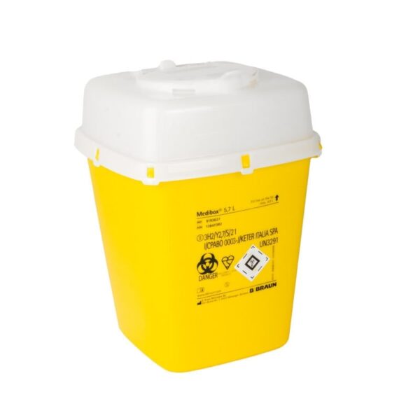 Contenedor de seguridad de 5.7l medibox braun 1u